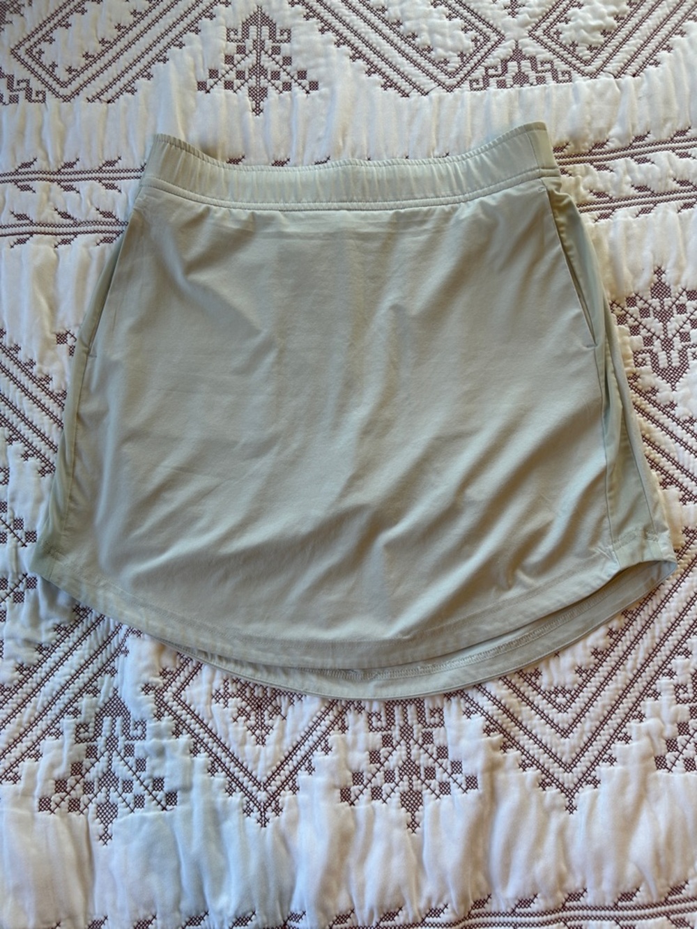 Eddie Bauer Light Stone Pull-On Active Skort